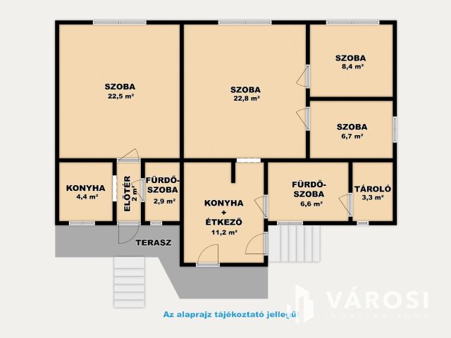 Eladó ház Szőreg egyik legmagasabb pontján!