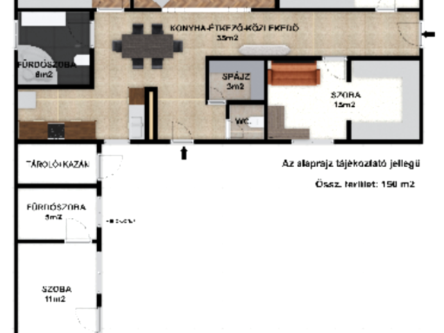 Kétgenereciós családi ház, sok lehetőség, csendes utca