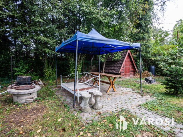 Kisház az erdő mellett