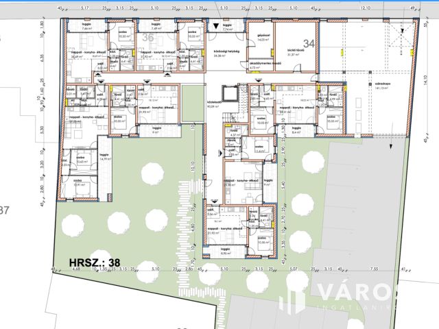 Első emeleti újépítésű lakás a Hagymatikumtól 30 méterre 2